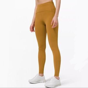 LULULEMON SWIFT SPEED HIGH-RISE TIGHT 28 SPICED BRONZE WOMEN SIZE 4 LEGGINGS NEW